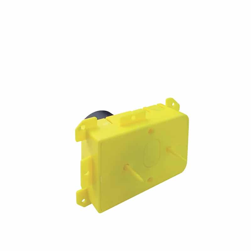 Unterputz-Einbaurahmen NEW AIR mit geradem Anschluss