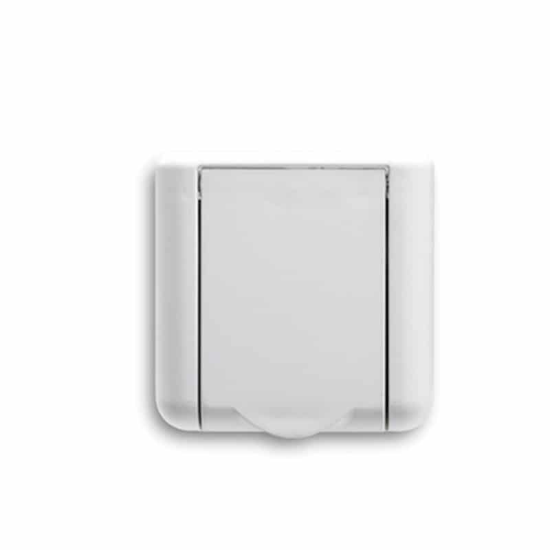 Saugsteckdose SQUARE Weiß