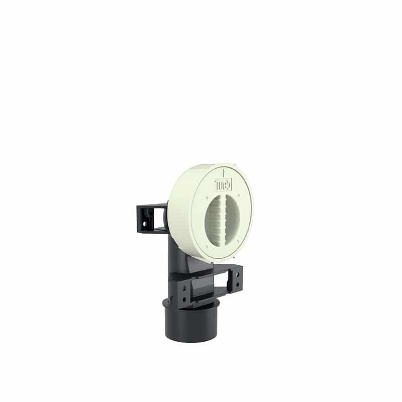 Einbaurahmen SQUARE für Gipskartonplatten mit Anschlussbogen