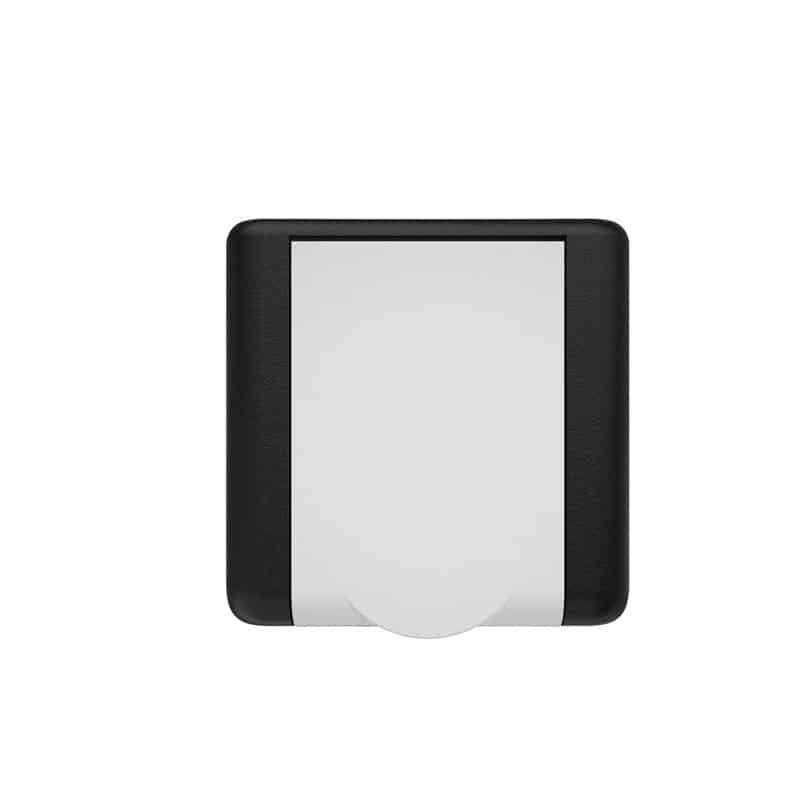 Saugsteckdose SQUARE Zweifarbig dunkelgrau