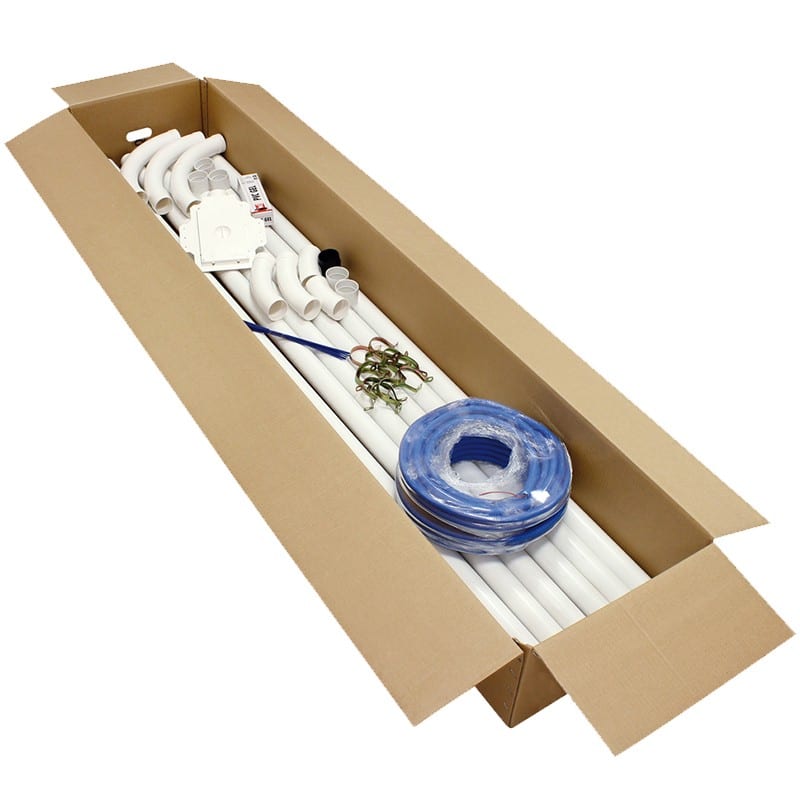 Vorrüstungssatz für 1 Saugsteckdose PRATICO 2 für Gipskarton