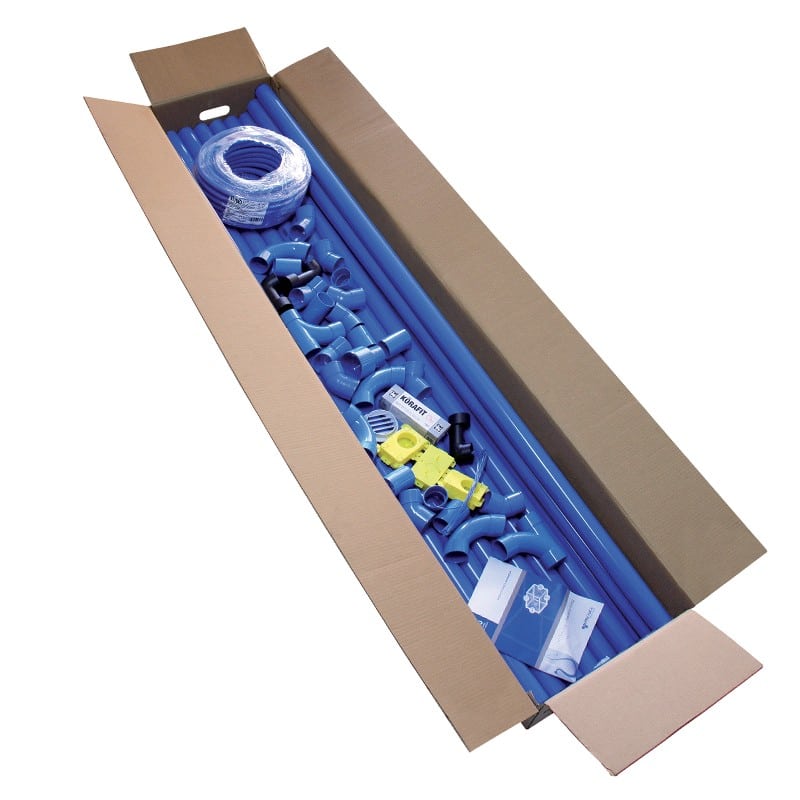 Vorrüstungssatz 3 Saugsteckdosenpunkte