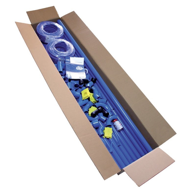 Vorrüstungssatz 5 Saugsteckdosenpunkte